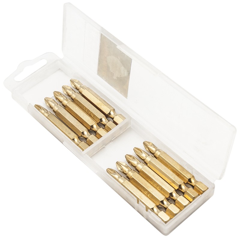 Бита Практика Эксперт 036-964, PZ-2х50 мм, Tin (10шт)