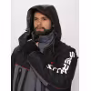 Костюм мужской Huntsman Siberia Lux, ткань Breathable, серый/черный, размер 56-58, 182-188 см