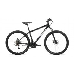 Велосипед горный хардтейл взрослый Altair AL D 27.5 ( 21 скорость, рост 17 ) чёрный/серебристый