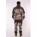 Костюм мужской OneRus Горный -5, ткань Полофлис, бежевый камуфляж/коричневый, размер 48-50 (M), 170-176 см