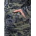 Костюм мужской OneRus Лис, флис, серый/бежевый камуфляж, размер 44-46 (S), 170-176 см