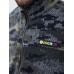 Костюм мужской OneRus Лис, флис, серый/бежевый камуфляж, размер 44-46 (S), 170-176 см