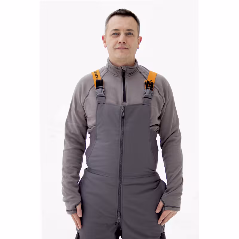 Костюм мужской Triton Gear Gorka PRO -15, ткань Таслан, серый/черный, размер 48-50, 170-176 см