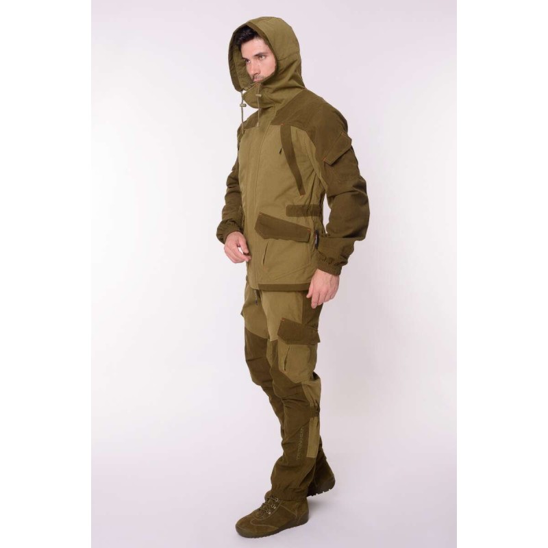 Костюм мужской Triton Gear Gorka PRO -5, ткань Venandi, хаки, размер 60-62 (XXL), 170-176 см