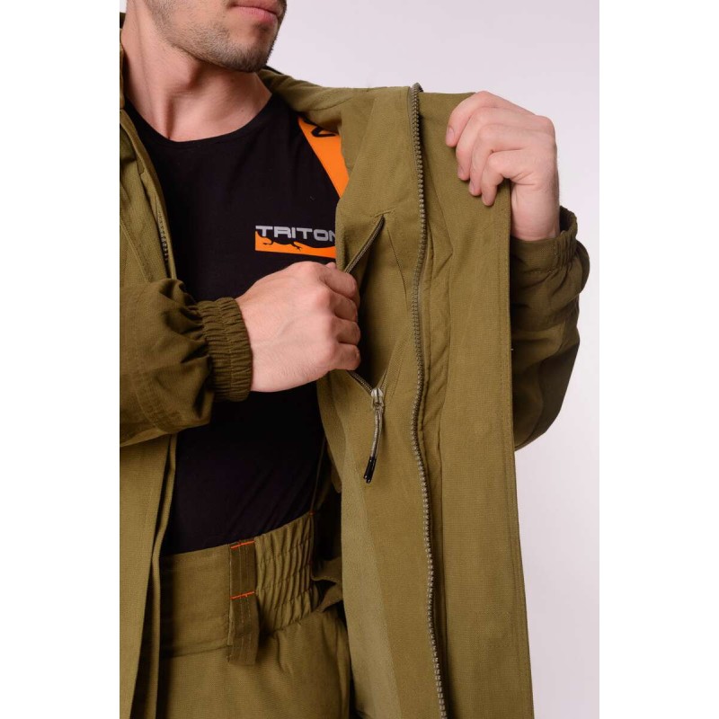 Костюм мужской Triton Gear Gorka PRO -5, ткань Venandi, хаки, размер 60-62 (XXL), 170-176 см