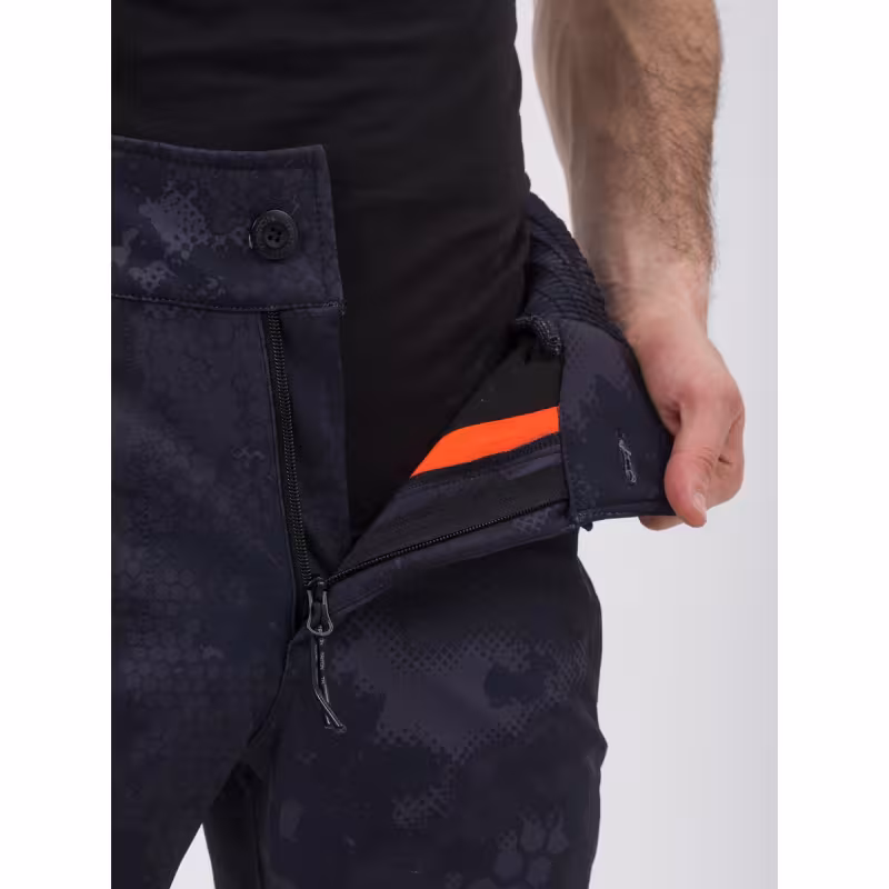 Костюм мужской Triton Gear PRO -5 2022, ткань Софтшелл, серый/черный камуфляж, размер 64-66, 182-188 см 