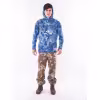 Джерси с капюшоном мужское Triton Gear TRITONGEAR, ткань Фабрикс, синий, размер XXL