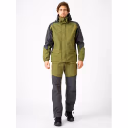 Костюм мужской Triton Gear PRO Angler 2022, ткань Таслан, хаки/серый, размер 48-50, 182-188 см