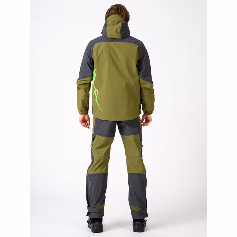 Костюм мужской Triton Gear PRO Angler 2022, ткань Таслан, хаки/серый, размер 56-58, 170-176 см