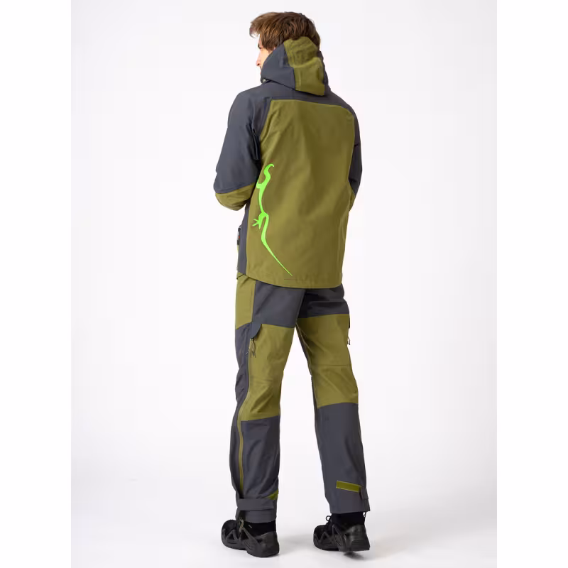 Костюм мужской Triton Gear PRO Angler 2022, ткань Таслан, хаки/серый, размер 60-62, 182-188 см