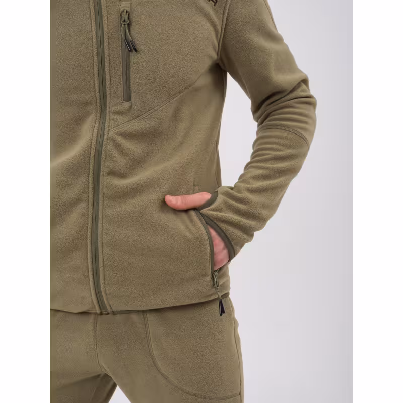 Костюм мужской Triton Gear Рич, флис, хаки, размер 48-50, 182-188 см