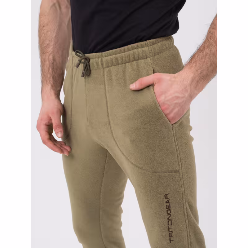 Костюм мужской Triton Gear Рич, флис, хаки, размер 52-54, 170-176 см