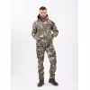 Костюм мужской Triton Gear PRO -5, ткань Софтшелл, принт Forest Green, размер 52-54 (L), 182-188 см