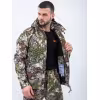 Костюм мужской Triton Gear PRO -5, ткань Софтшелл, принт Forest Green, размер 52-54 (L), 182-188 см