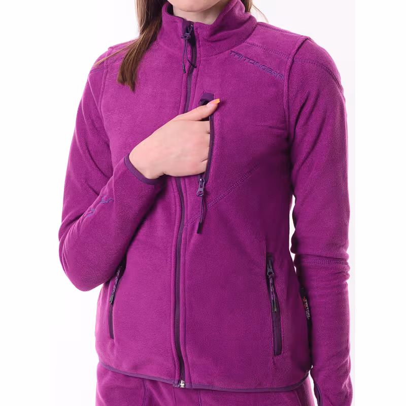 Костюм женский Triton Gear Рич, флис, фиолетовый, размер 48-50, 158-164 см