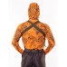 Джерси с капюшоном мужское Triton Gear TRITONGEAR, ткань Фабрикс, оранжевый, размер L