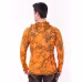 Джерси с капюшоном мужское Triton Gear TRITONGEAR, ткань Фабрикс, оранжевый, размер XXXL