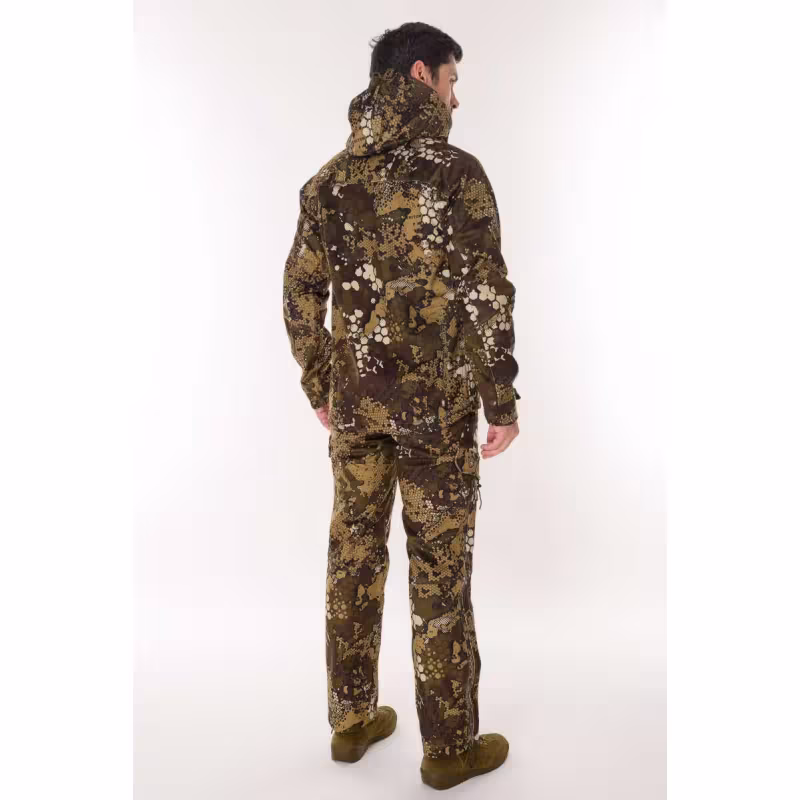 Костюм мужской Triton Craft PRO -5, ткань Вилтекс, бежевый камуфляж, размер 60-62 (XXL), 170-176 см