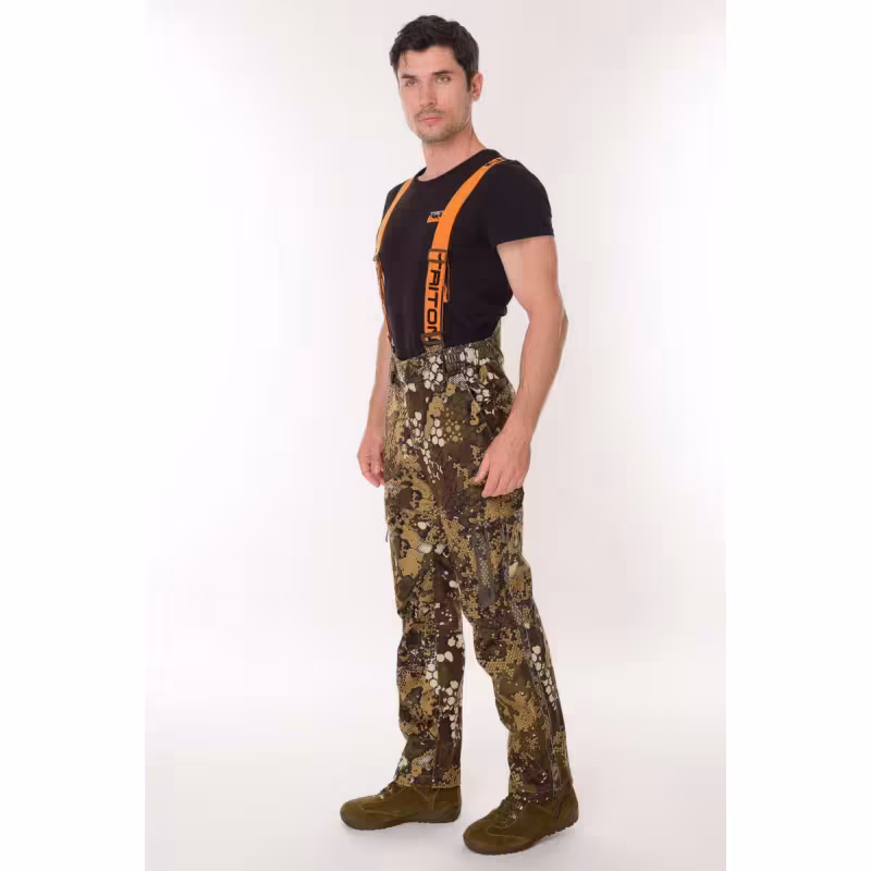 Костюм мужской Triton Craft PRO -5, ткань Вилтекс, бежевый камуфляж, размер 60-62 (XXL), 170-176 см