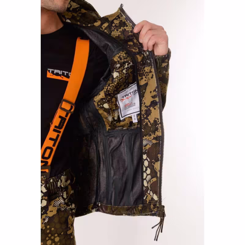 Костюм мужской Triton Craft PRO -5, ткань Вилтекс, бежевый камуфляж, размер 60-62 (XXL), 170-176 см