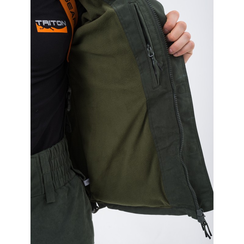 Костюм мужской Triton Gear Gorka PRO -5, ткань Норвегия, зеленый, размер 44-46 (S), 170-176 см