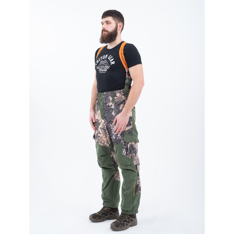 Костюм мужской Triton Gear Gorka PRO -5, ткань Алова, зеленый/песок, размер 48-50, 170-176 см