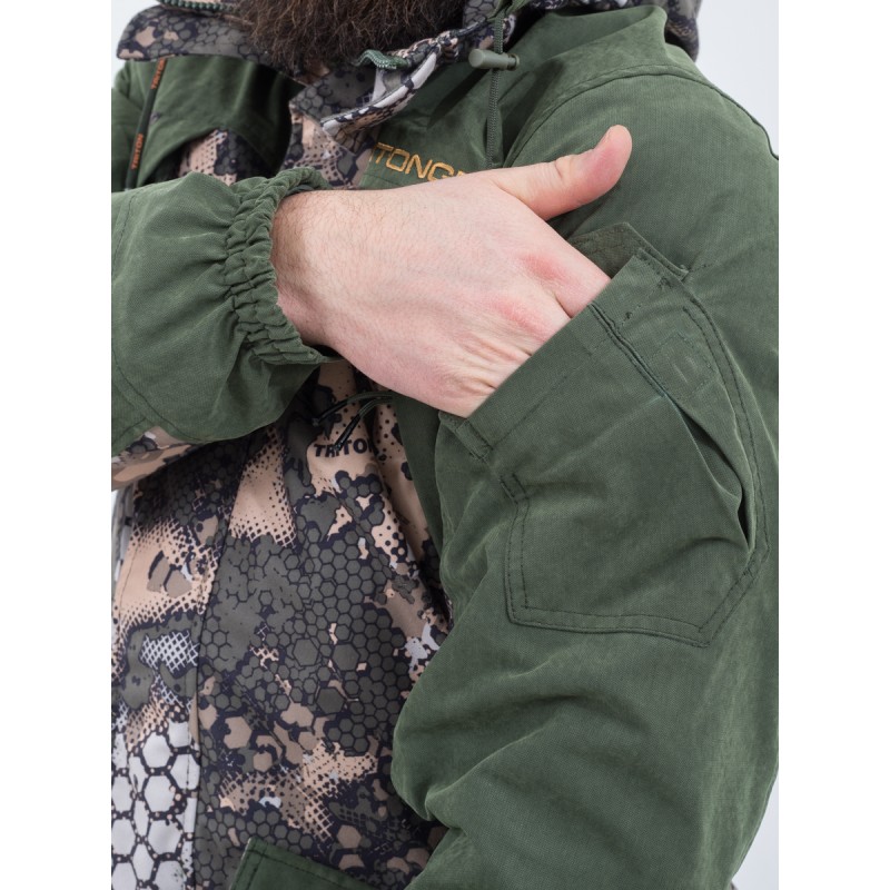 Костюм мужской Triton Gear Gorka PRO -5, ткань Алова, зеленый/песок, размер 48-50, 170-176 см