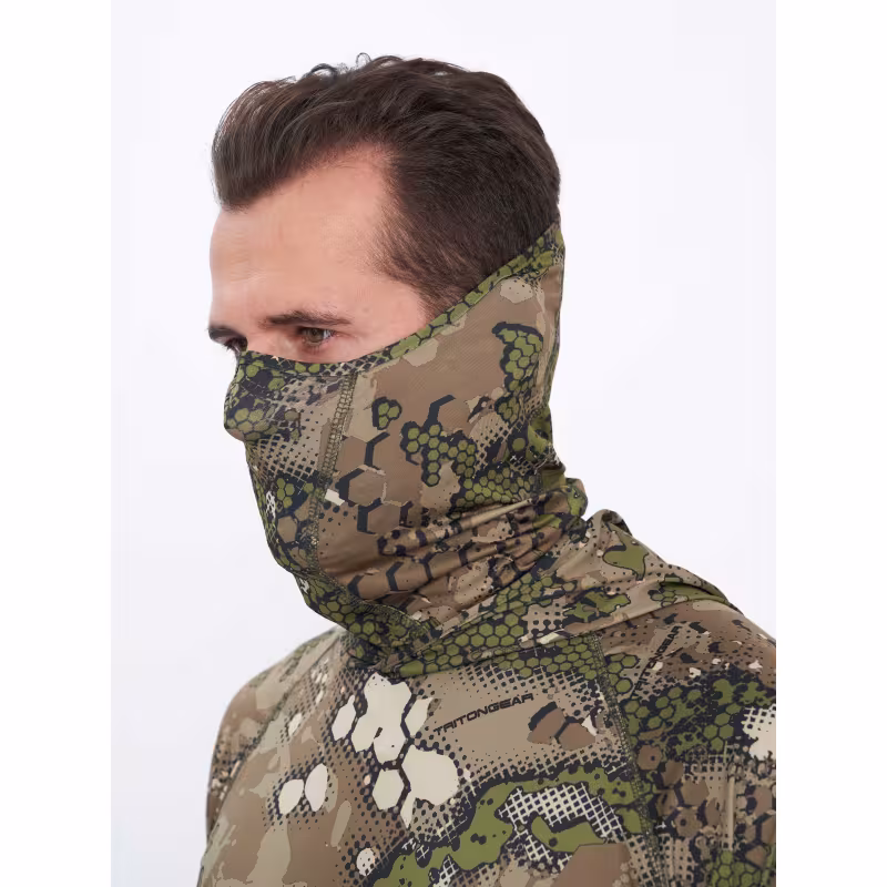 Маска Triton Gear, ткань Fabreex, принт Green Line