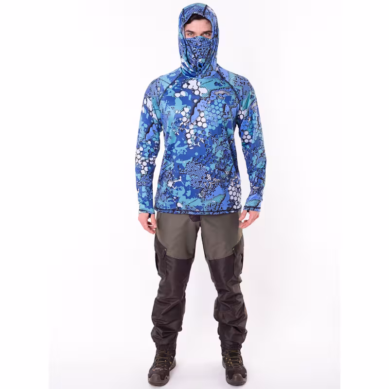 Балаклава Triton Gear, ткань Fabreex, синий