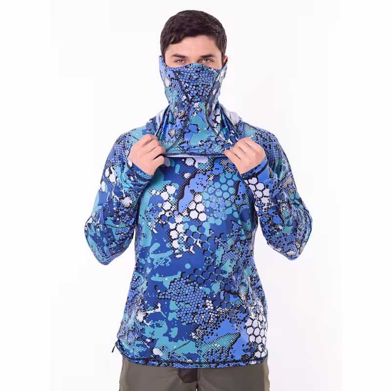 Балаклава Triton Gear, ткань Fabreex, синий