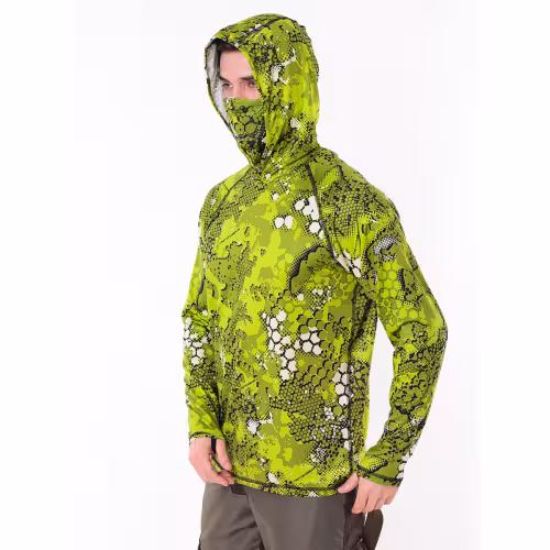 Балаклава Triton Gear, ткань Fabreex, салатовый