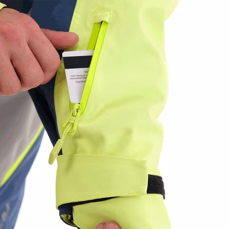 Комбинезон мужской Dragonfly Extrime 2.0 Man, мембрана DFTEX, размер 50-52 (L), 175-185 см, зеленый/синий