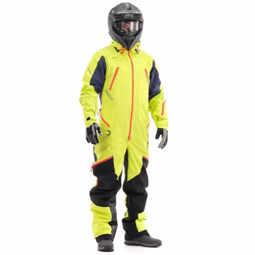 Комбинезон мужской Dragonfly Extreme 2.0, черный/желтый, размер L