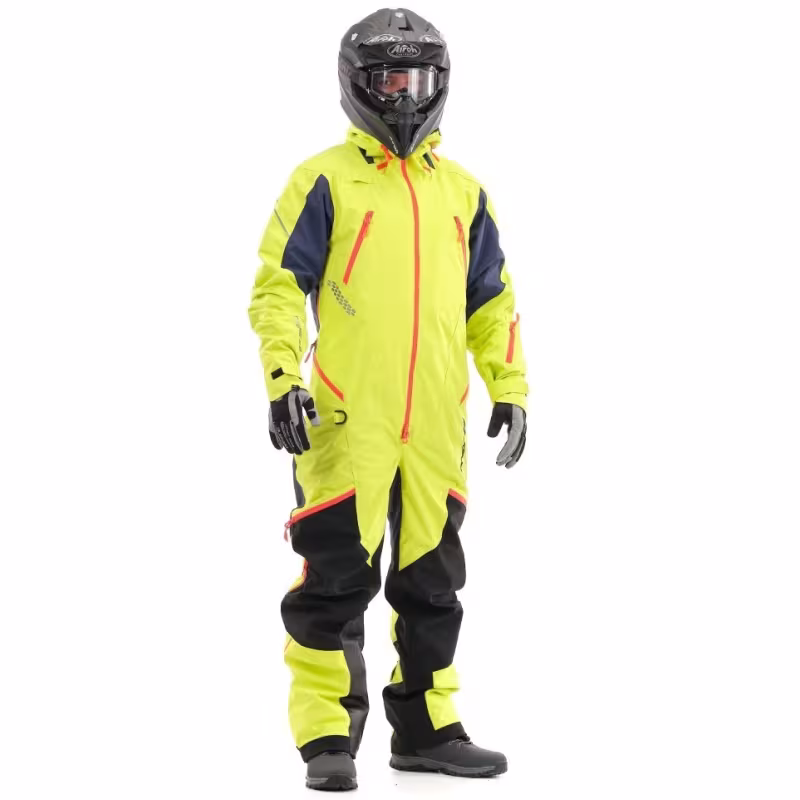 Комбинезон мужской Dragonfly Extreme 2.0, черный/желтый, размер L