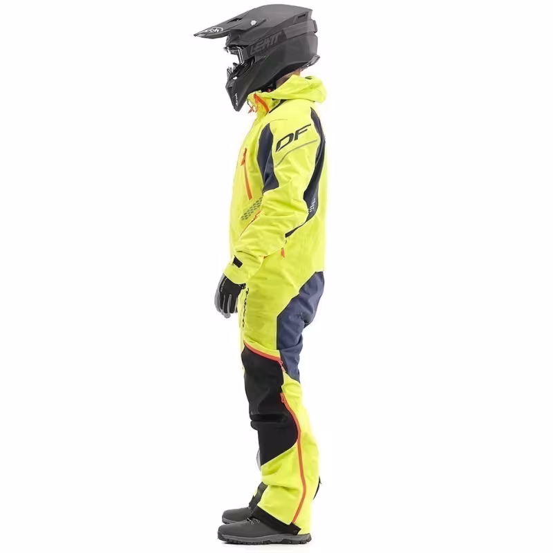 Комбинезон мужской Dragonfly Extreme 2.0, черный/желтый, размер L