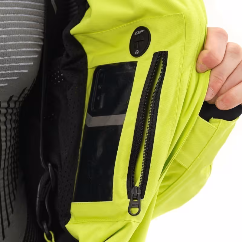 Комбинезон мужской Dragonfly Extreme 2.0, черный/желтый, размер L