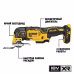 Реноватор (мультирезак) аккумуляторный DeWALT DCS356N