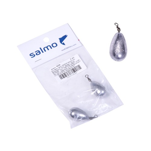 Груз Salmo droplet swivel, 56 г, 2 штуки	