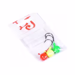 Джиг/головка Lucky John Ball Mix1, 12гр, крючок BN 002/0, 3шт