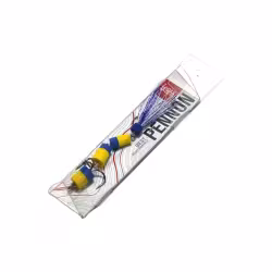 Приманка джиговая Lucky John Pennon 25, цвет желтый/синий