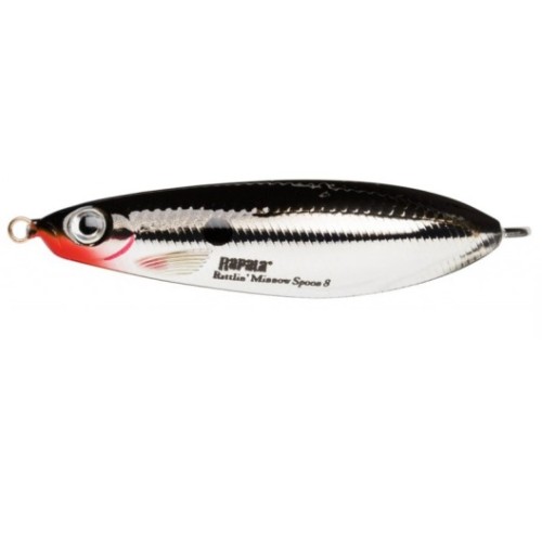 Блесна незацепляйка Rapala Rattlin' Minnow Spoon 08 /CH