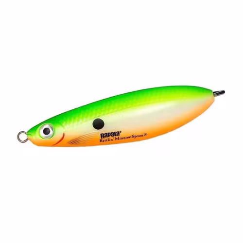 Блесна незацепляйка Rapala Rattlin' Minnow Spoon 08 /GSU