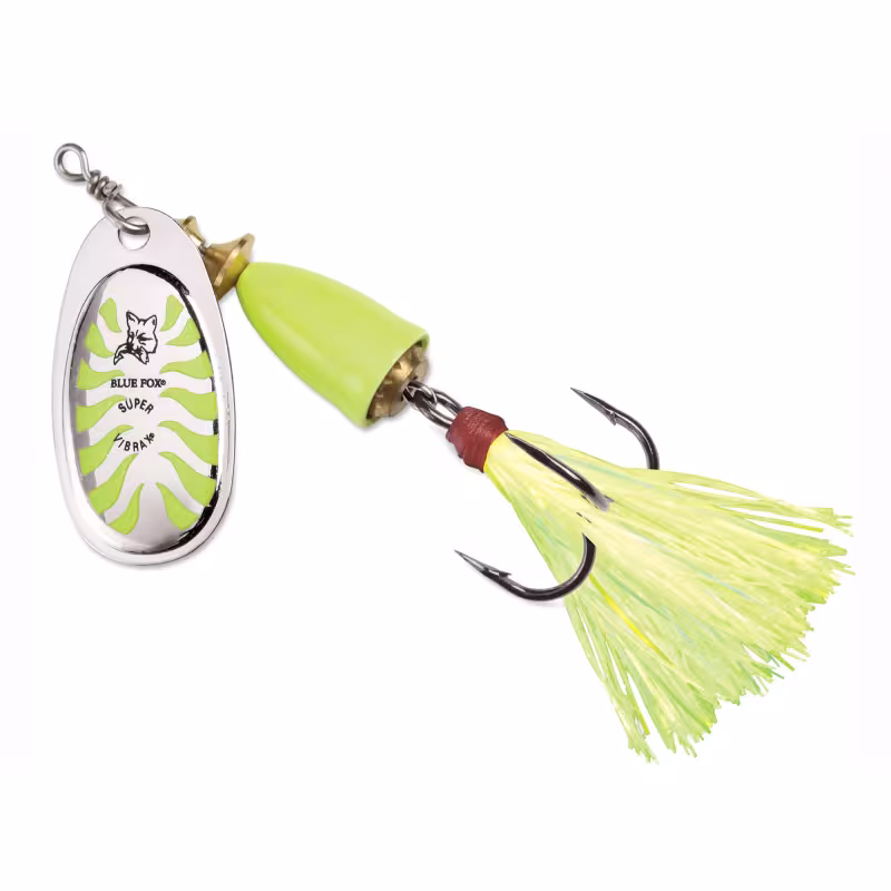 Блесна вращающаяся  Blue Fox Vibrax Glow 3, BFGVS3-GLCH