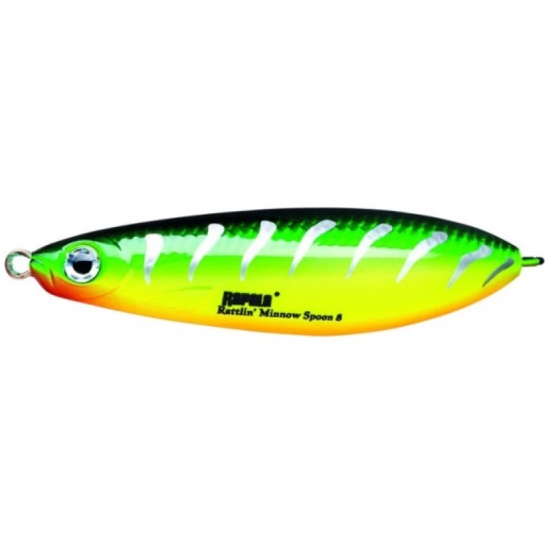 Блесна незацепляйка Rapala Rattlin' Minnow Spoon 08 /FRB