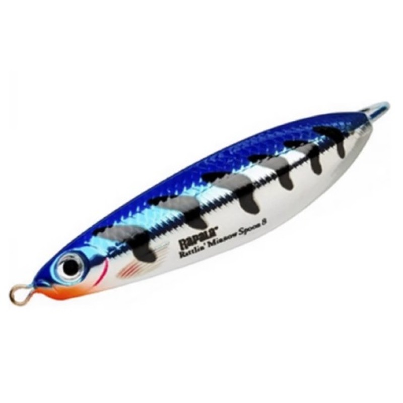 Блесна незацепляйка Rapala Rattlin' Minnow Spoon 08 /MBT