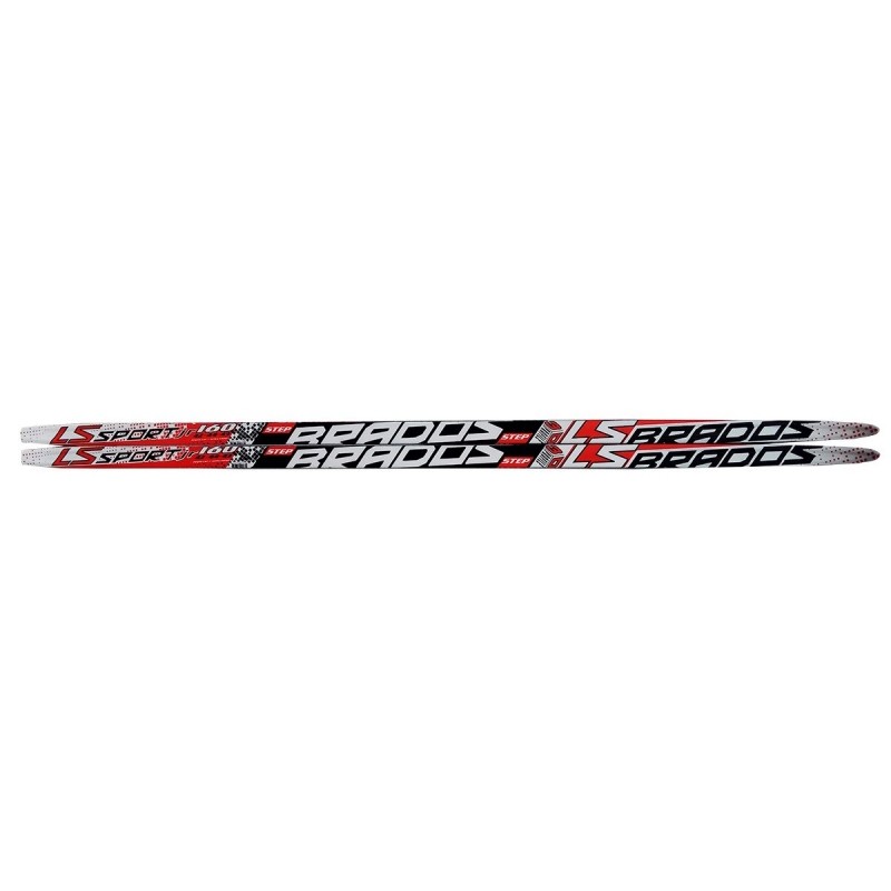 Беговые лыжи STC Brados LS Sport 3D Степ (5) black/red (185)