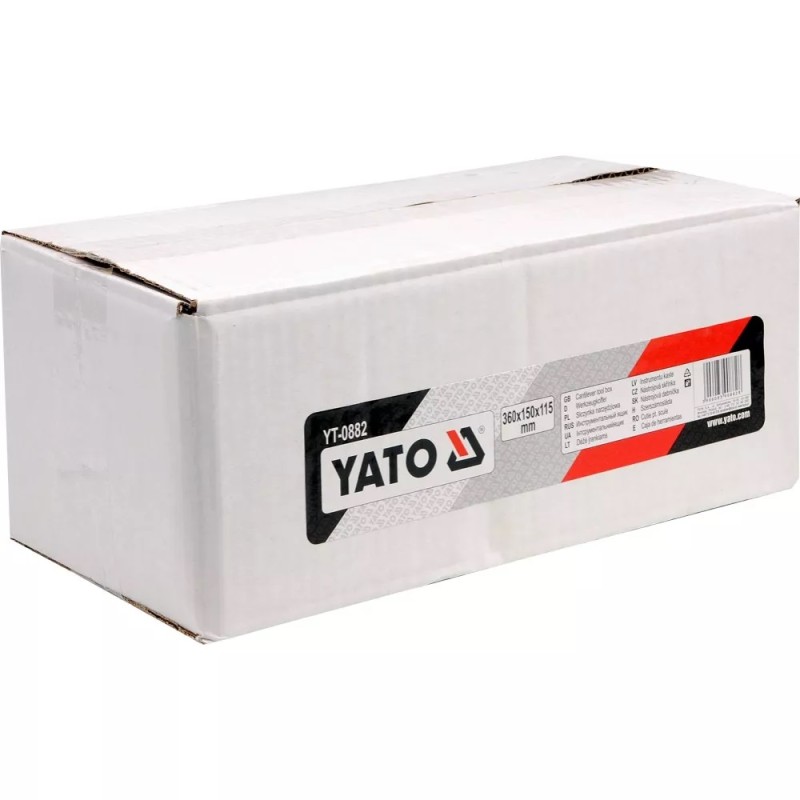 Ящик инструментальный Yato YT-0882, 360х150х115 мм