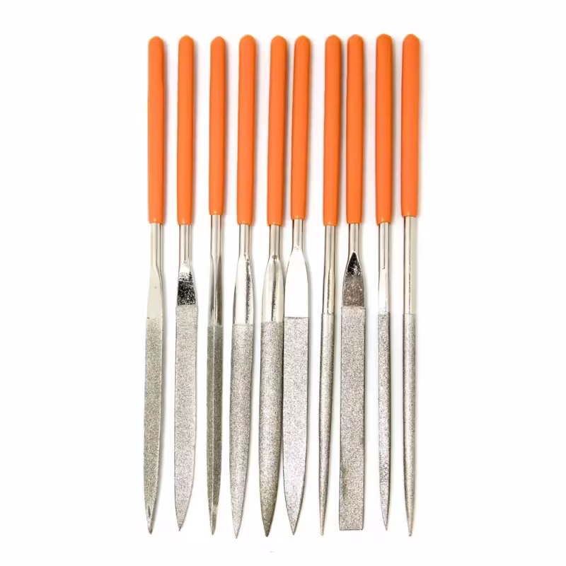 Набор алмазных надфилей Кобальт 790-182, 10 шт