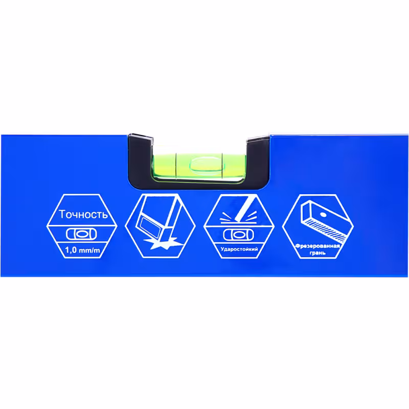 Уровень строительный пузырьковый Кобальт Комфорт 242-977, 500 мм