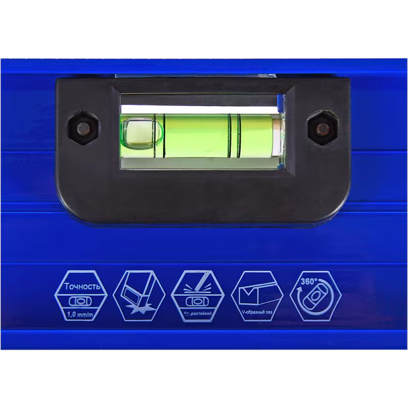 Уровень строительный пузырьковый Кобельт 243-158, 800 мм